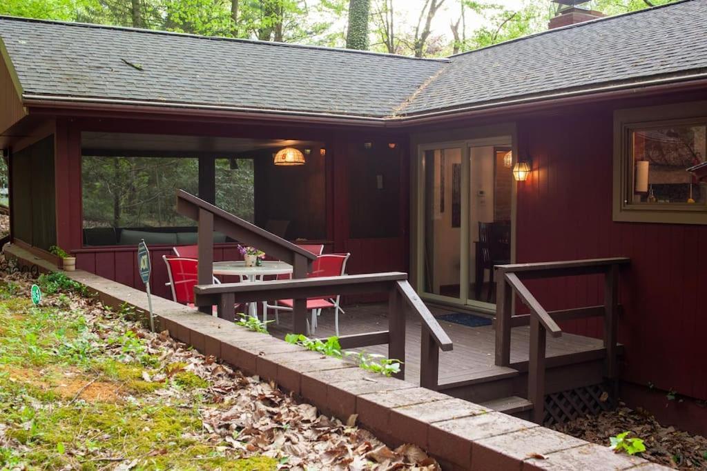 Modern Cabin With Hot Tub Grill Lake Beach Wineries Hiking Fishing And Hershey Park Family And Pet Friendly Superhosts On Ab&B Mount Gretna Kültér fotó
