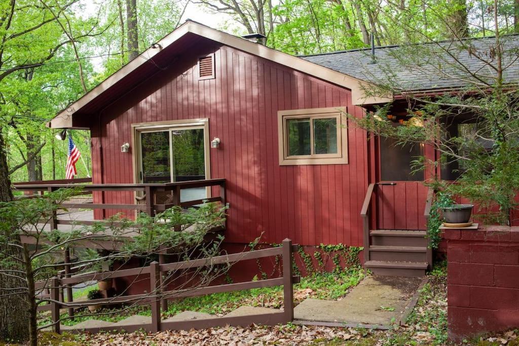 Modern Cabin With Hot Tub Grill Lake Beach Wineries Hiking Fishing And Hershey Park Family And Pet Friendly Superhosts On Ab&B Mount Gretna Kültér fotó